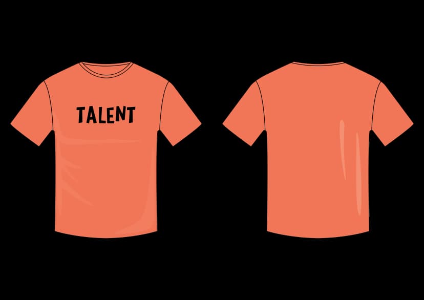 Talent T-Shirt (Orange)