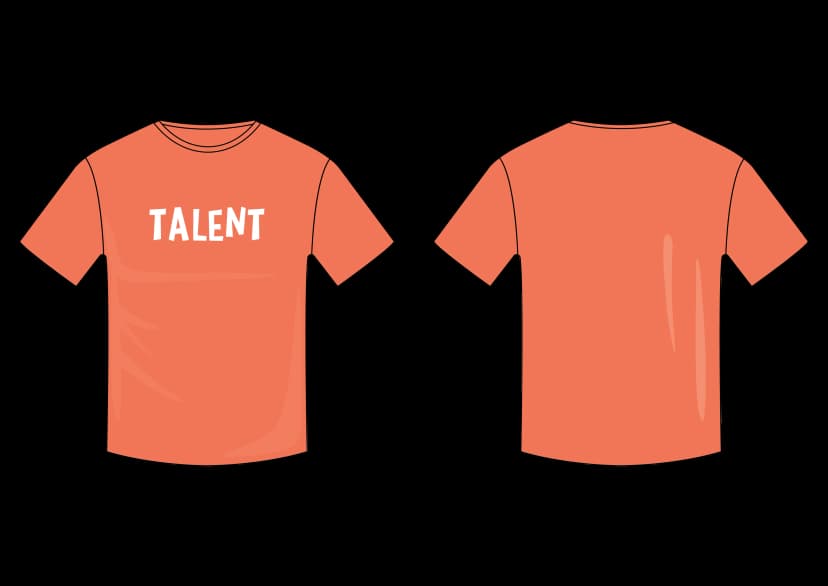 Talent T-Shirt (Orange)