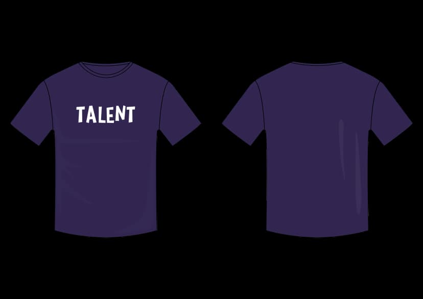 Talent T-Shirt (Purple)