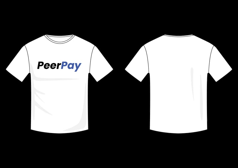 PeerPay T-Shirt (White)