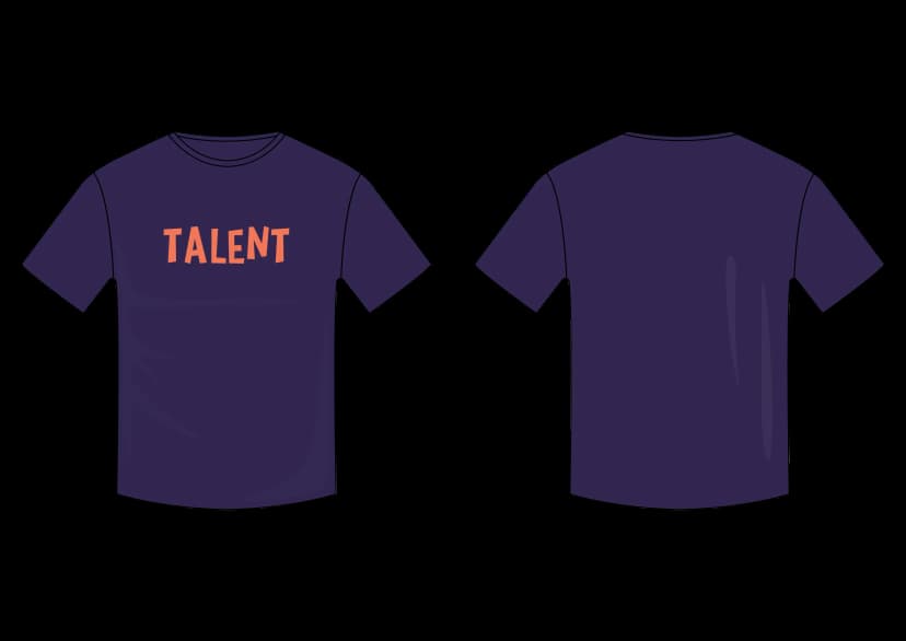 Talent T-Shirt (Purple)